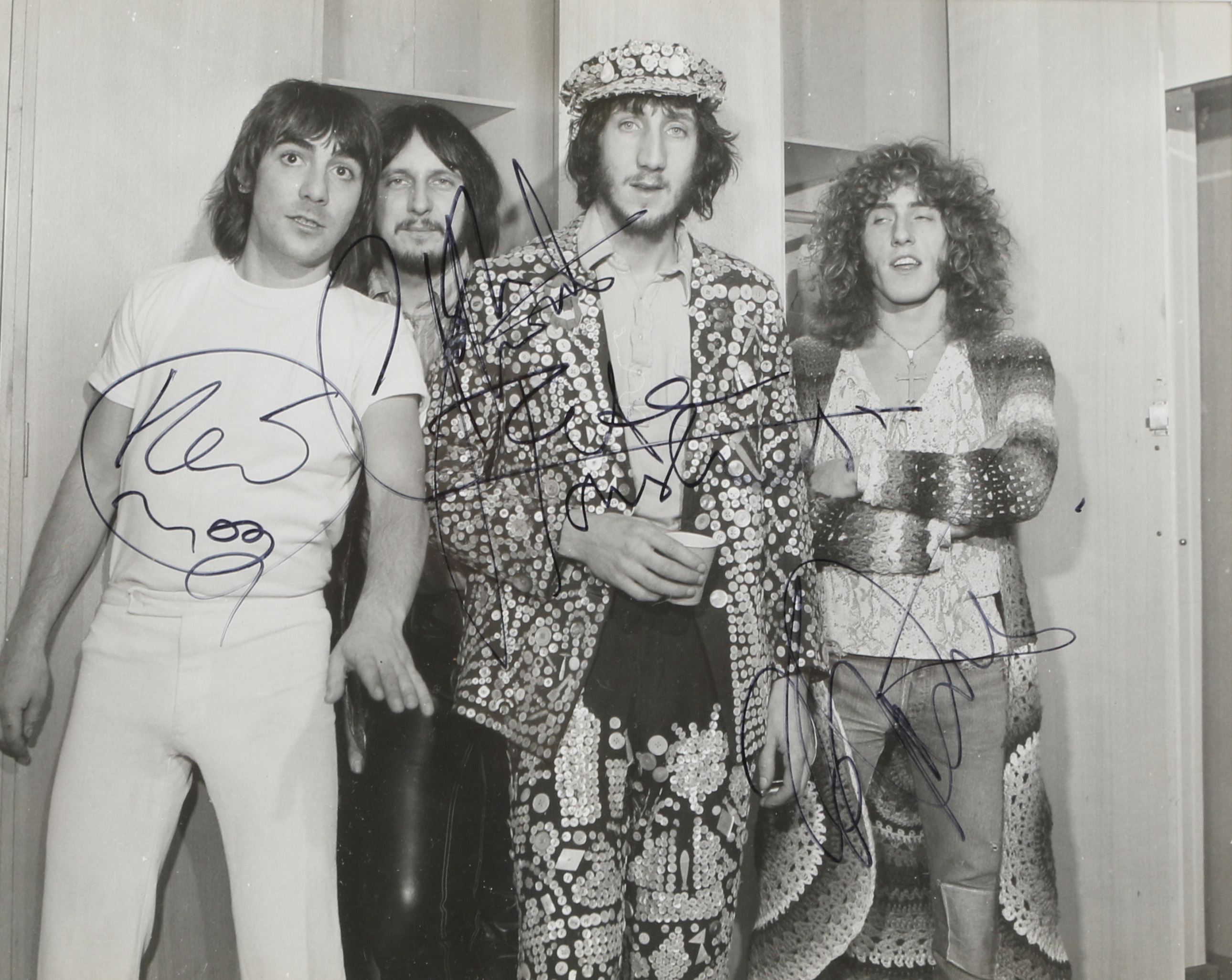 Signed Photo of the Who
